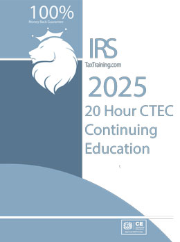 2025 CTEC 20 hour Continuing Education