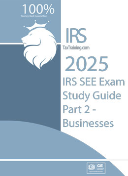 2025 Enrolled Agent Study Guide SEE Part 2